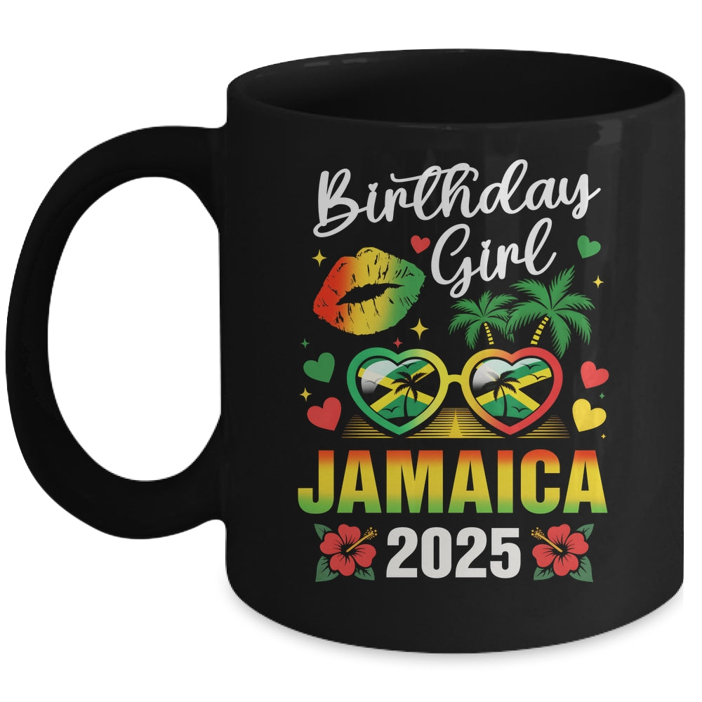 Jamaica Birthday Girl 2025 Birthday Party Squad Girls Trip Mug | siriusteestore