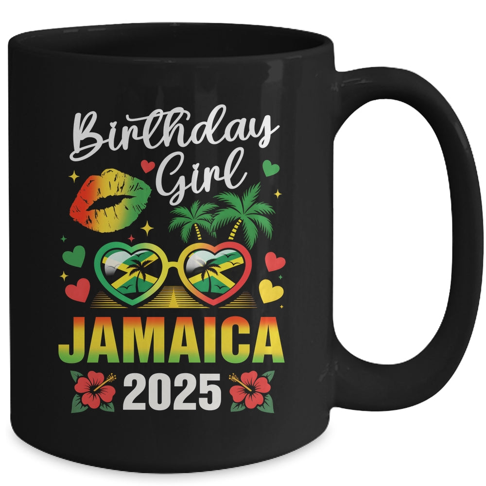 Jamaica Birthday Girl 2025 Birthday Party Squad Girls Trip Mug | siriusteestore