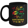 Jamaica Birthday Girl Party A Queen Was Born In April Mug | siriusteestore