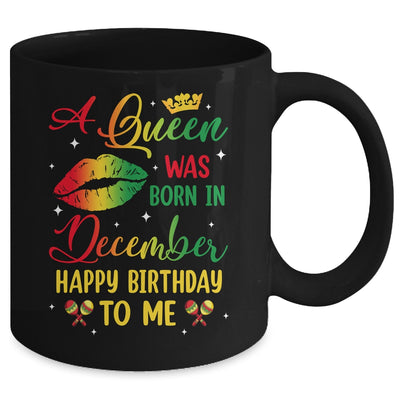Jamaica Birthday Girl Party A Queen Was Born In December Mug | siriusteestore