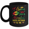 Jamaica Birthday Girl Party A Queen Was Born In November Mug | siriusteestore