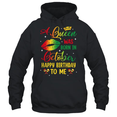 Jamaica Birthday Girl Party A Queen Was Born In October Shirt & Tank Top | siriusteestore