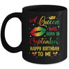 Jamaica Birthday Girl Party A Queen Was Born In September Mug | siriusteestore
