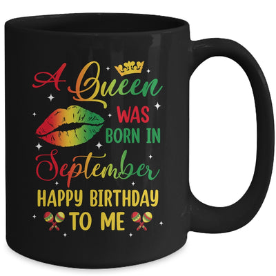 Jamaica Birthday Girl Party A Queen Was Born In September Mug | siriusteestore