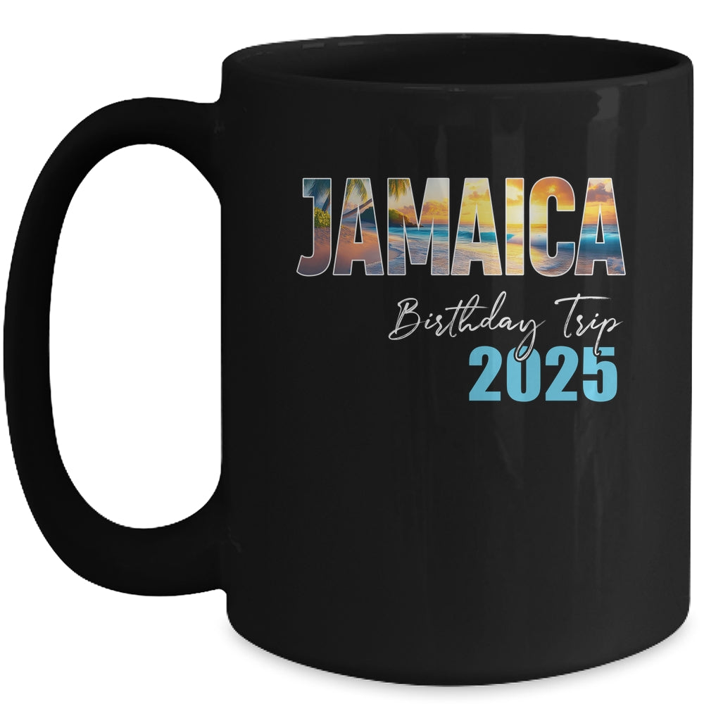 Jamaica Birthday Trip 2025 Vacation Party Crew Cruise Mug | siriusteestore