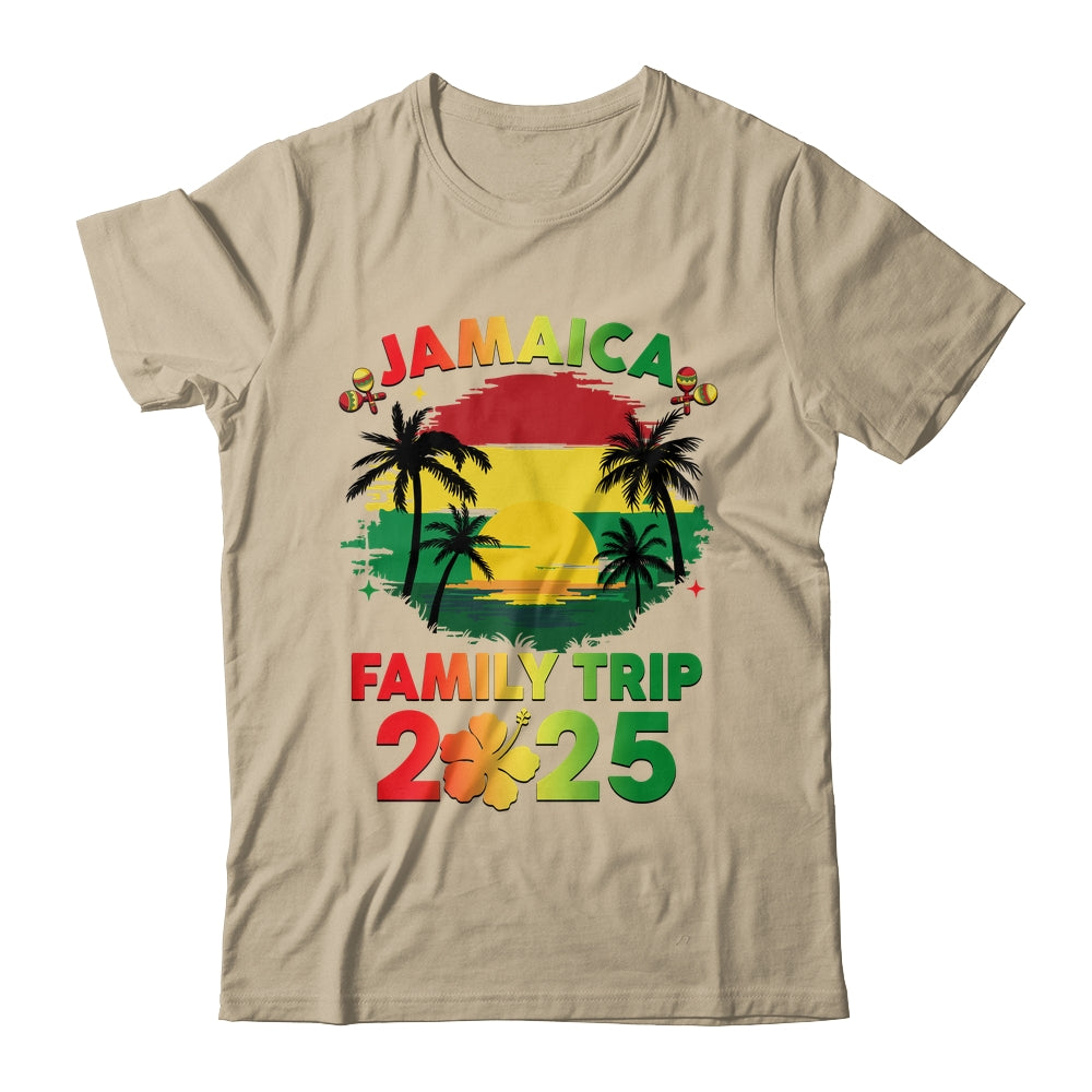Jamaica Family Trip 2025 Beach Vacation Jamaican Caribbean Shirt & Tank Top | siriusteestore