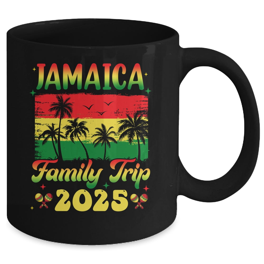 Jamaica Family Trip 2025 Jamaican Caribbean Beach Vacation Mug | siriusteestore
