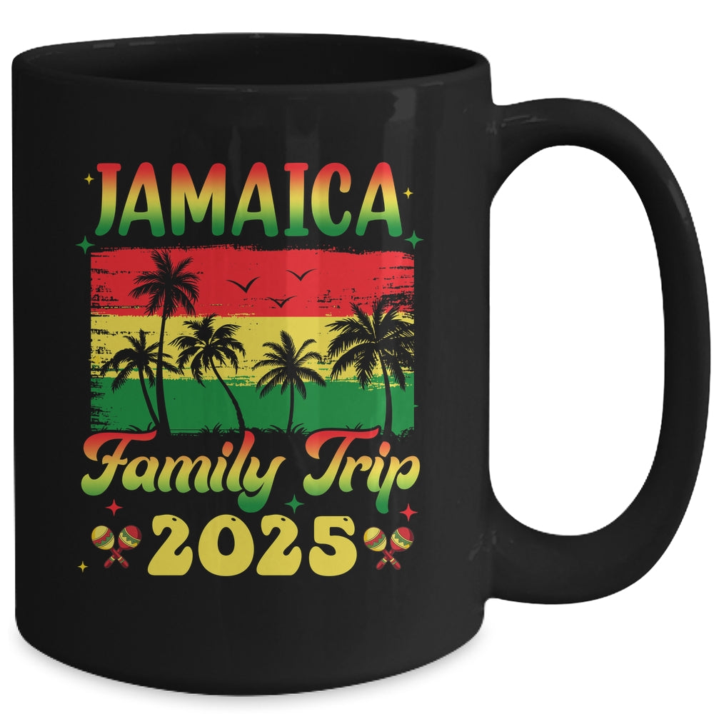 Jamaica Family Trip 2025 Jamaican Caribbean Beach Vacation Mug | siriusteestore