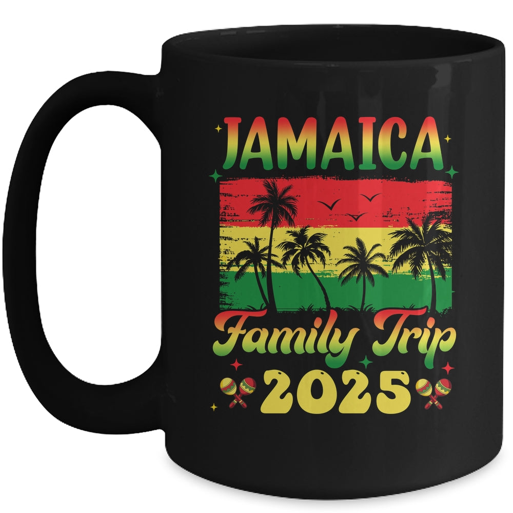 Jamaica Family Trip 2025 Jamaican Caribbean Beach Vacation Mug | siriusteestore