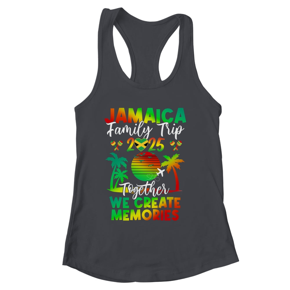 Jamaica Family Trip 2025 We Create Memories Jamaica Vacation Shirt & Tank Top | siriusteestore