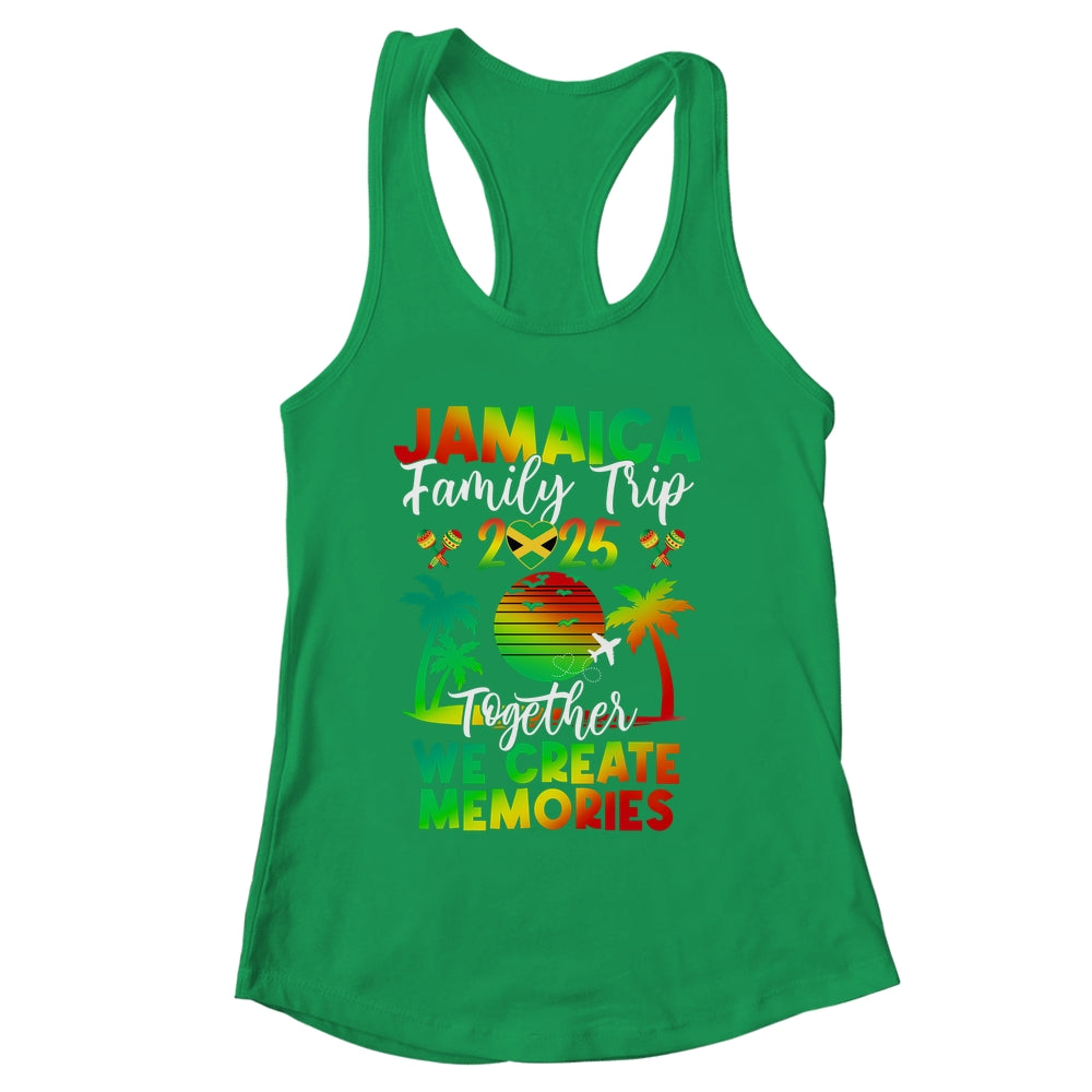 Jamaica Family Trip 2025 We Create Memories Jamaica Vacation Shirt & Tank Top | siriusteestore