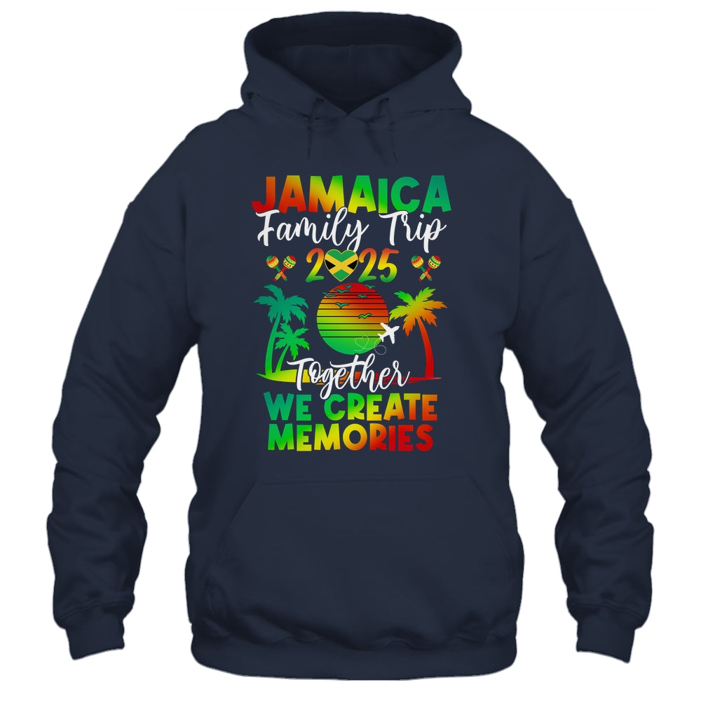 Jamaica Family Trip 2025 We Create Memories Jamaica Vacation Shirt & Tank Top | siriusteestore