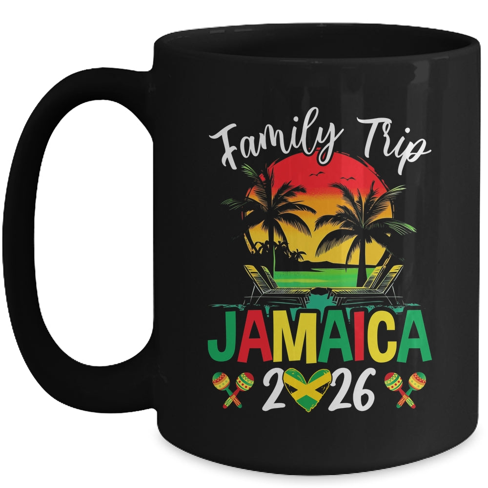 Jamaica Family Trip 2026 Jamaica Vacation Vacay Matching Mug | siriusteestore