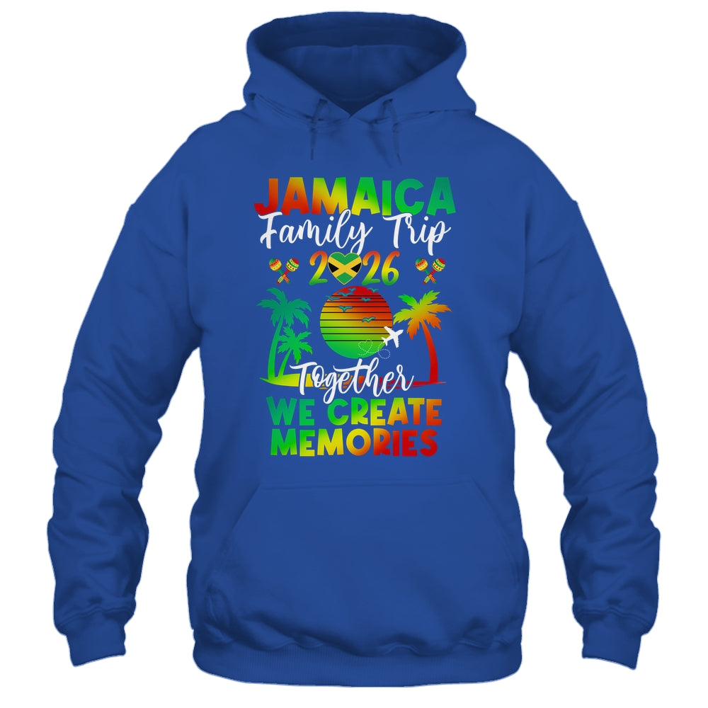 Jamaica Family Trip 2026 We Create Memories Jamaica Vacation Shirt & Tank Top | siriusteestore