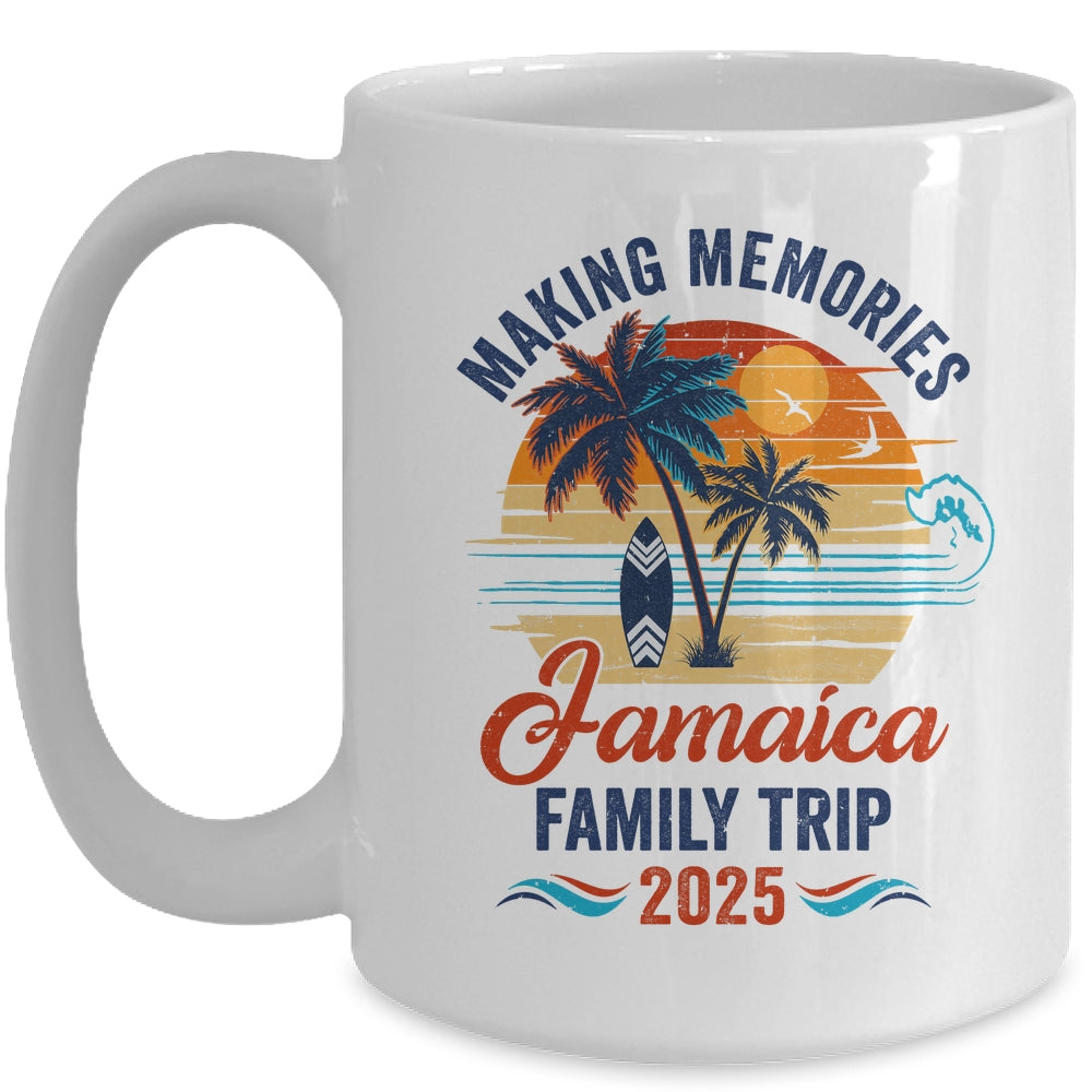 Jamaica Family Vacation 2025 Making Memories Together Trip Mug | siriusteestore