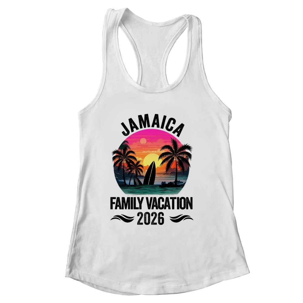 Jamaica Family Vacation 2026 Matching Outfits Beach Summer Shirt & Tank Top | siriusteestore