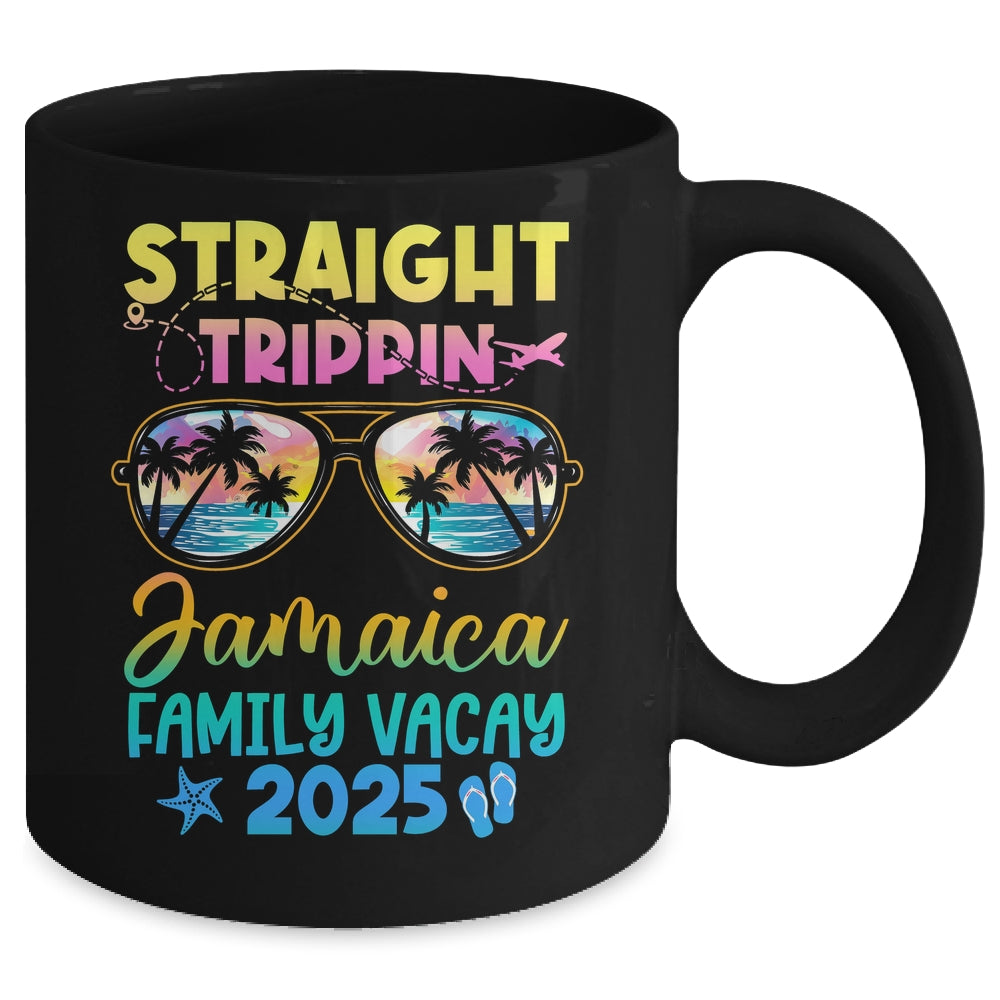 Jamaica Family Vacay Vacation 2025 Straight Trippin Mug | siriusteestore