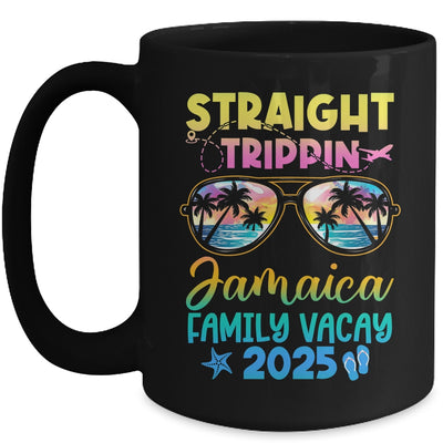 Jamaica Family Vacay Vacation 2025 Straight Trippin Mug | siriusteestore