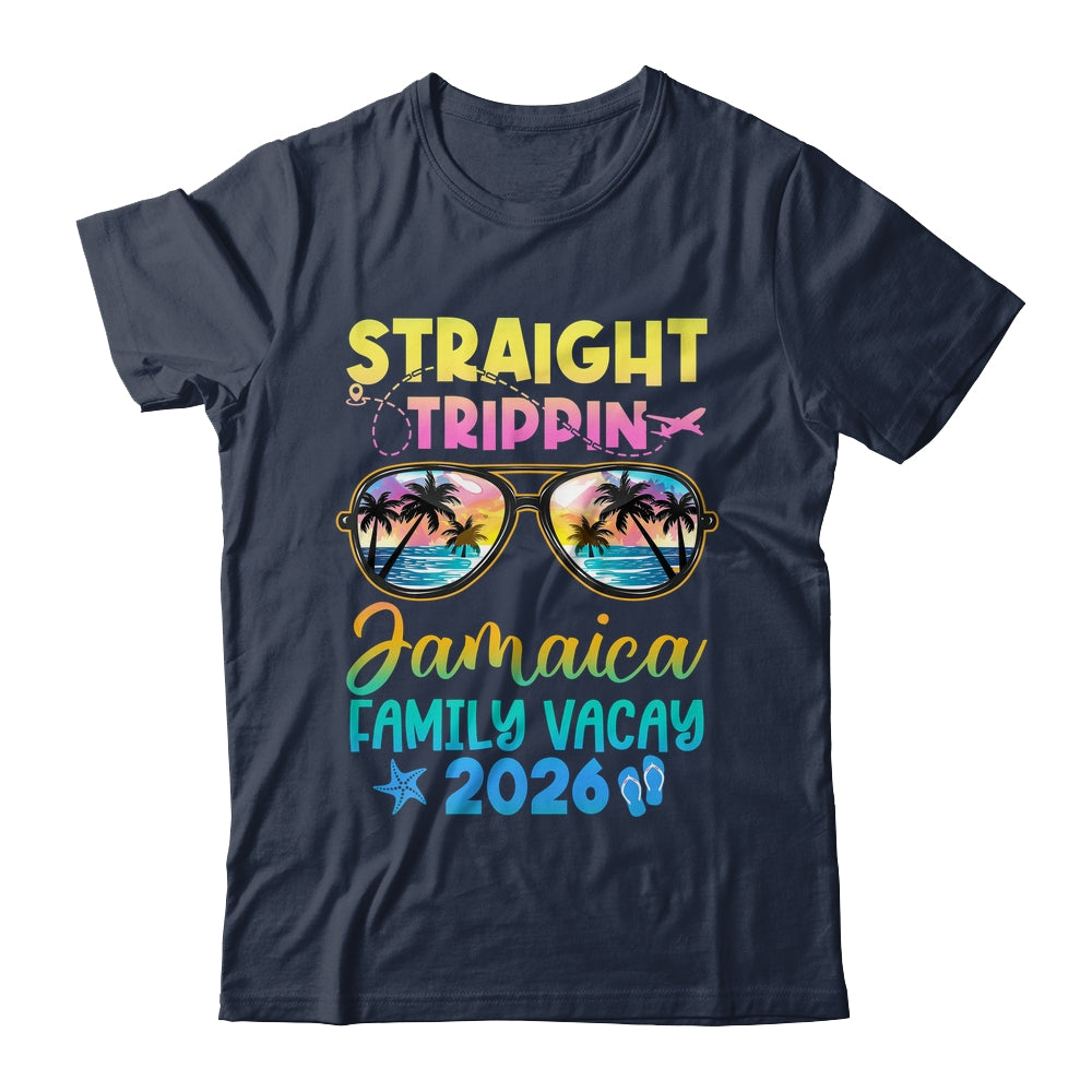 Jamaica Family Vacay Vacation 2026 Straight Trippin Shirt & Tank Top | siriusteestore