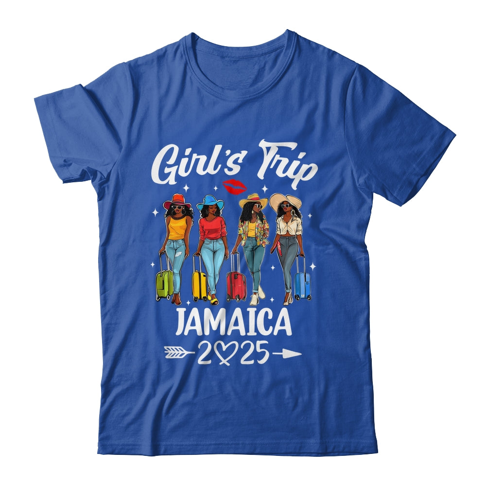 Jamaica Girls Trip 2025 Birthday Squad Women Vacation Shirt & Tank Top | siriusteestore