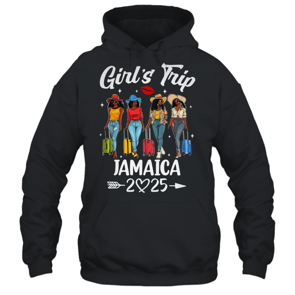 Jamaica Girls Trip 2025 Birthday Squad Women Vacation Shirt & Tank Top | siriusteestore