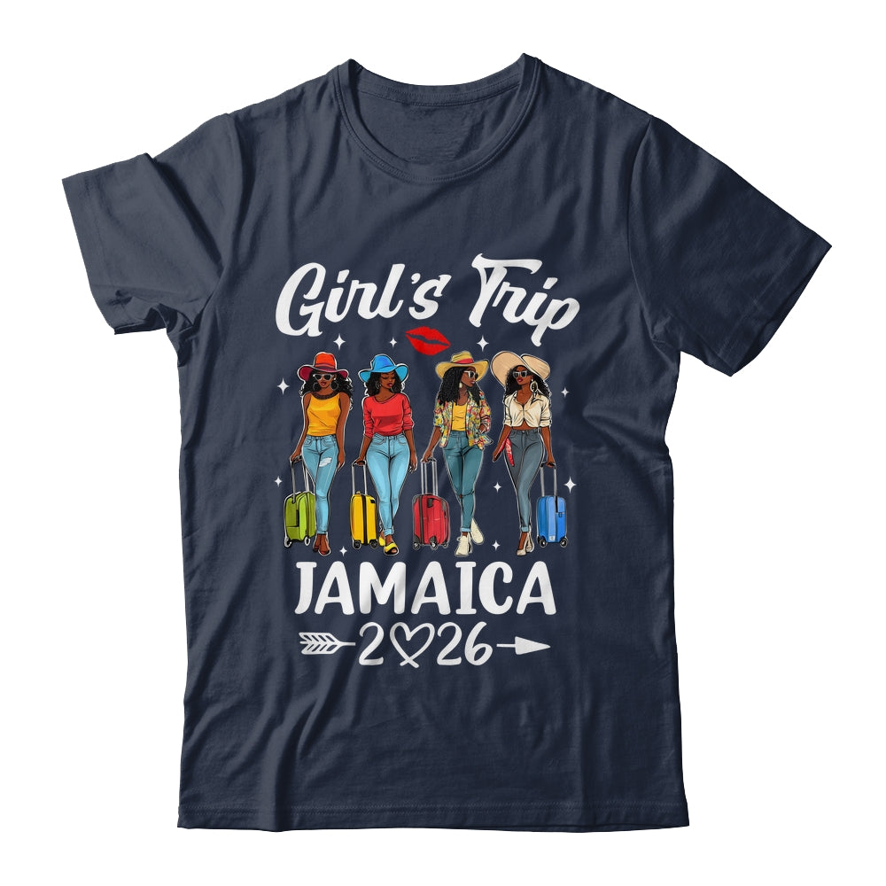 Jamaica Girls Trip 2026 Birthday Squad Women Vacation Shirt & Tank Top | siriusteestore