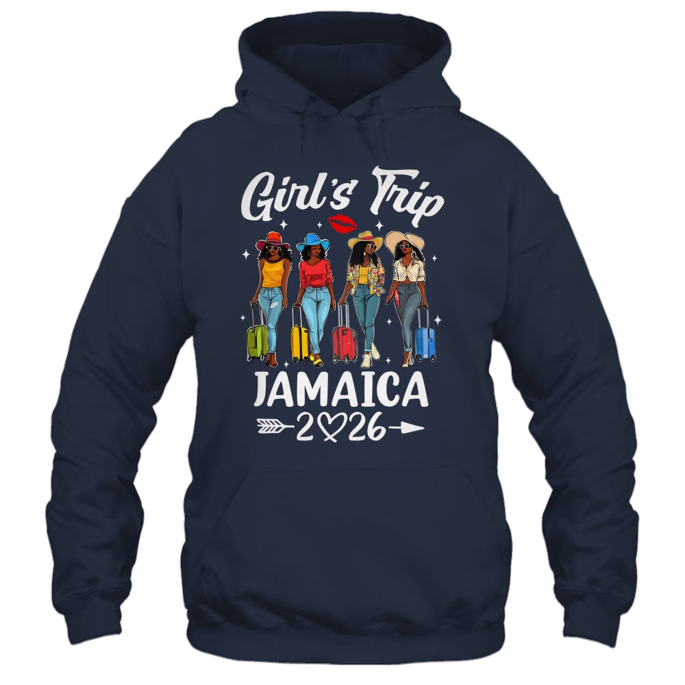 Jamaica Girls Trip 2026 Birthday Squad Women Vacation Shirt & Tank Top | siriusteestore