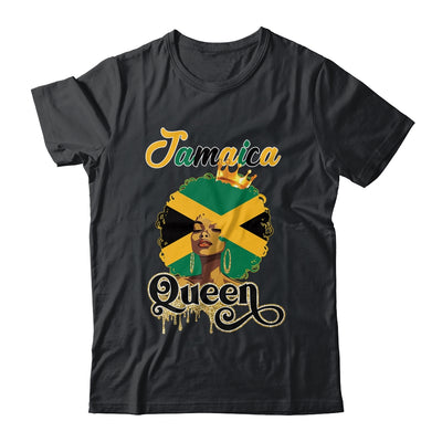 Jamaica Hair Flag Jamaican Black Girl Queen Afro Women Shirt & Tank Top | siriusteestore