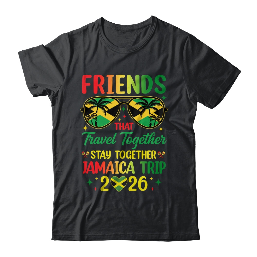 Jamaica Trip 2026 Vacation Friends Travel Jamaica Girls Trip Shirt & Tank Top | siriusteestore