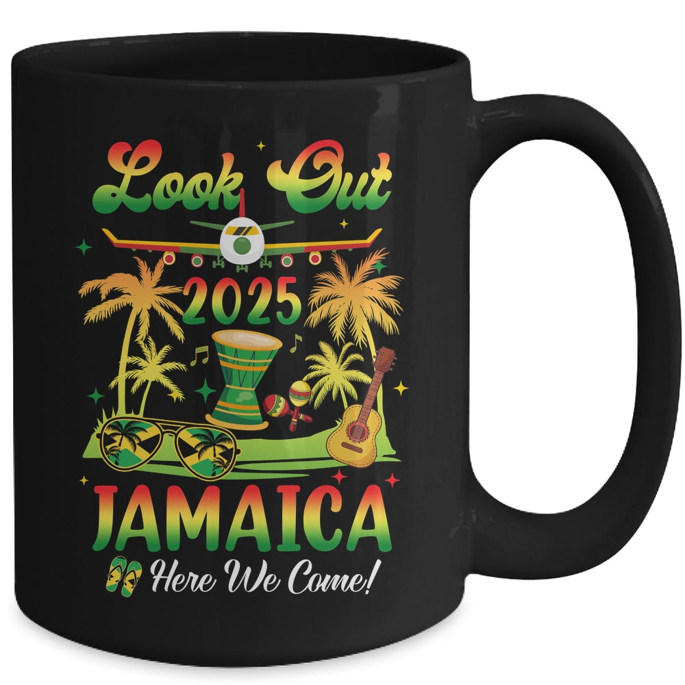 Jamaica Vacation 2025 Here We Come Matching Birthday Mug | siriusteestore