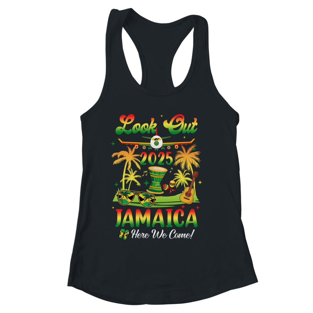 Jamaica Vacation 2025 Here We Come Matching Birthday Shirt & Tank Top | siriusteestore