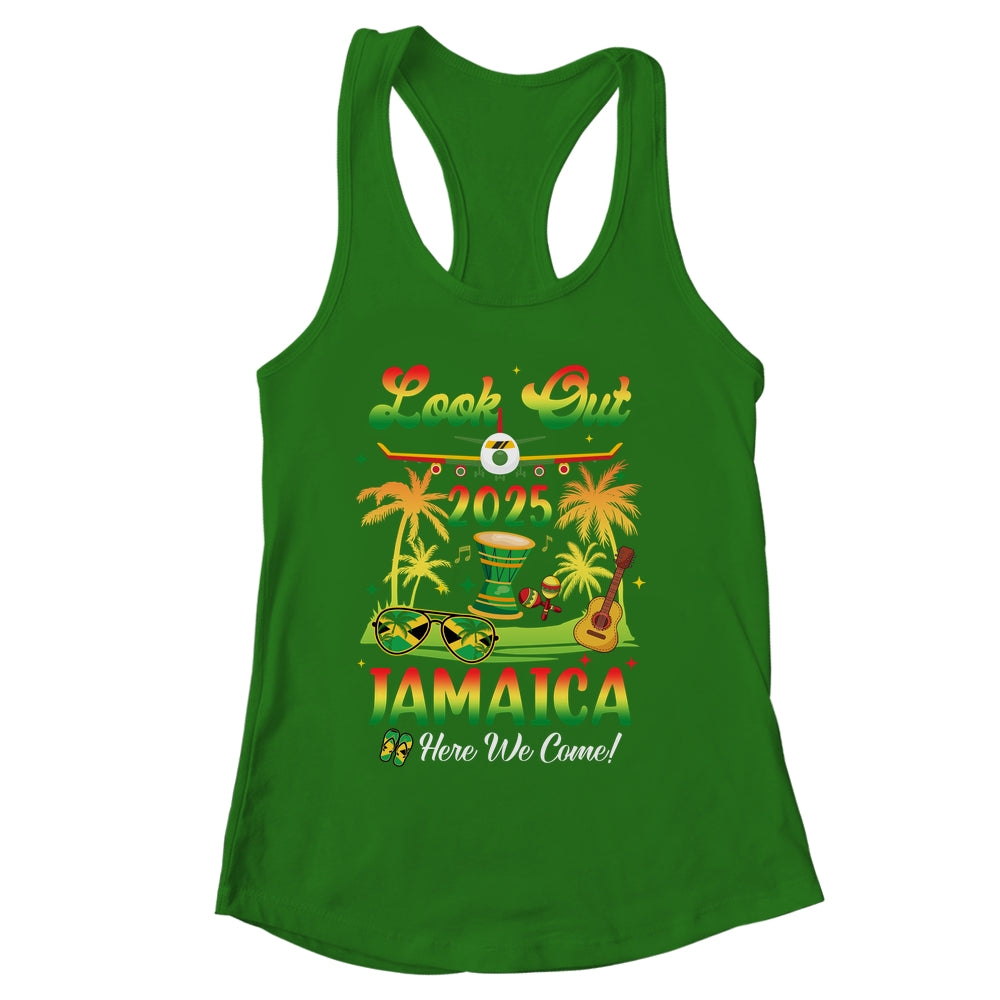 Jamaica Vacation 2025 Here We Come Matching Birthday Shirt & Tank Top | siriusteestore