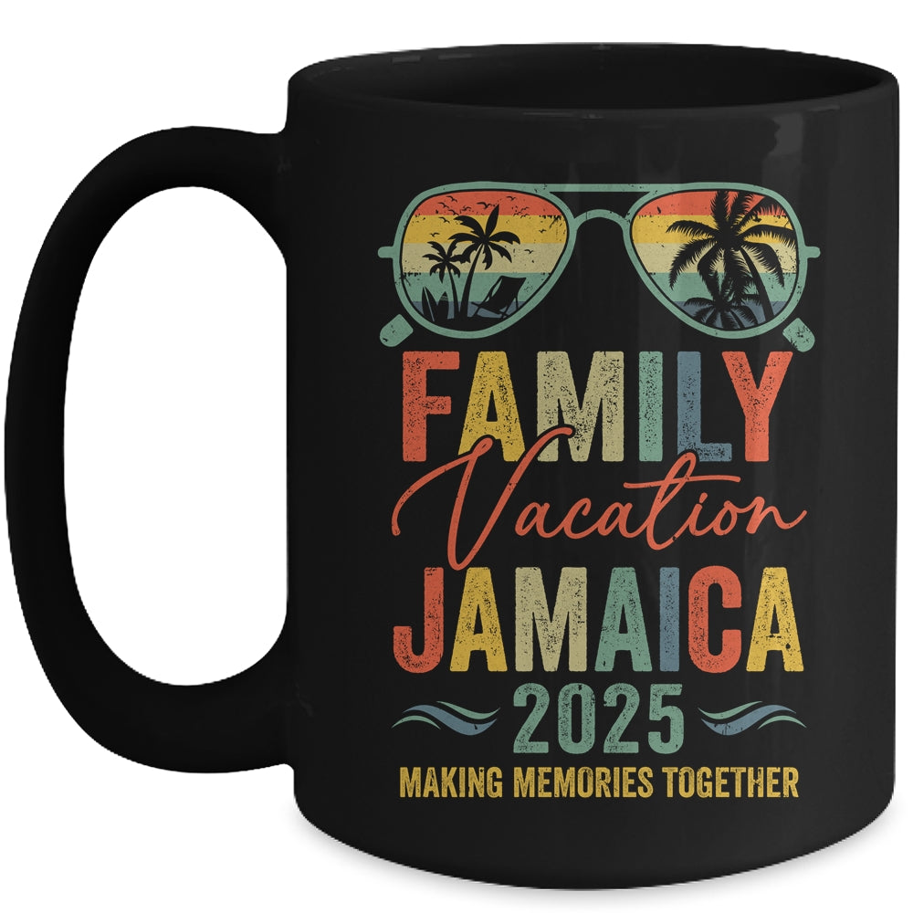 Jamaica Vacation 2025 Matching Family Group Summer Mug | siriusteestore