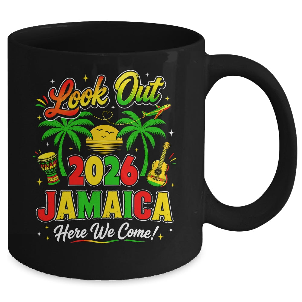 Jamaica Vacation 2026 Here We Come Friends Family Matching Mug | siriusteestore