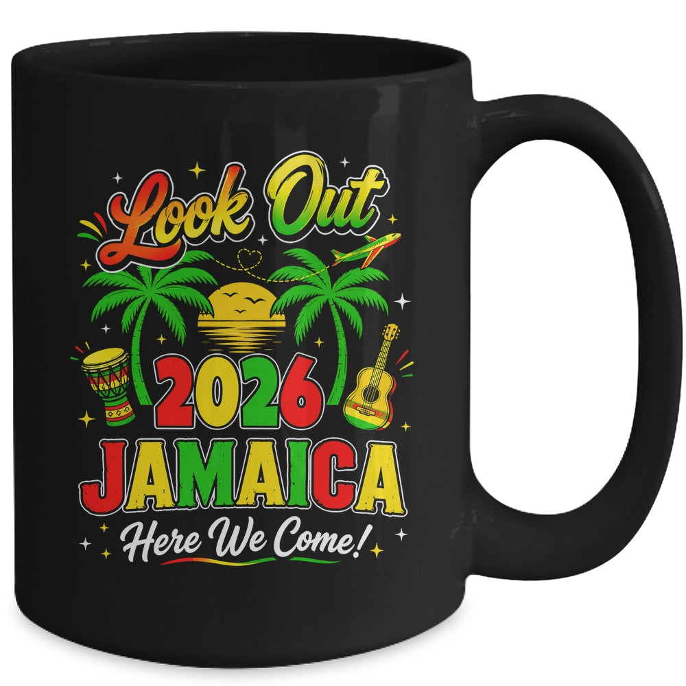 Jamaica Vacation 2026 Here We Come Friends Family Matching Mug | siriusteestore