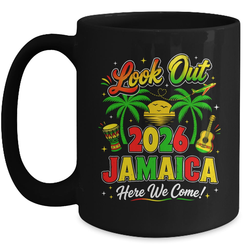 Jamaica Vacation 2026 Here We Come Friends Family Matching Mug | siriusteestore