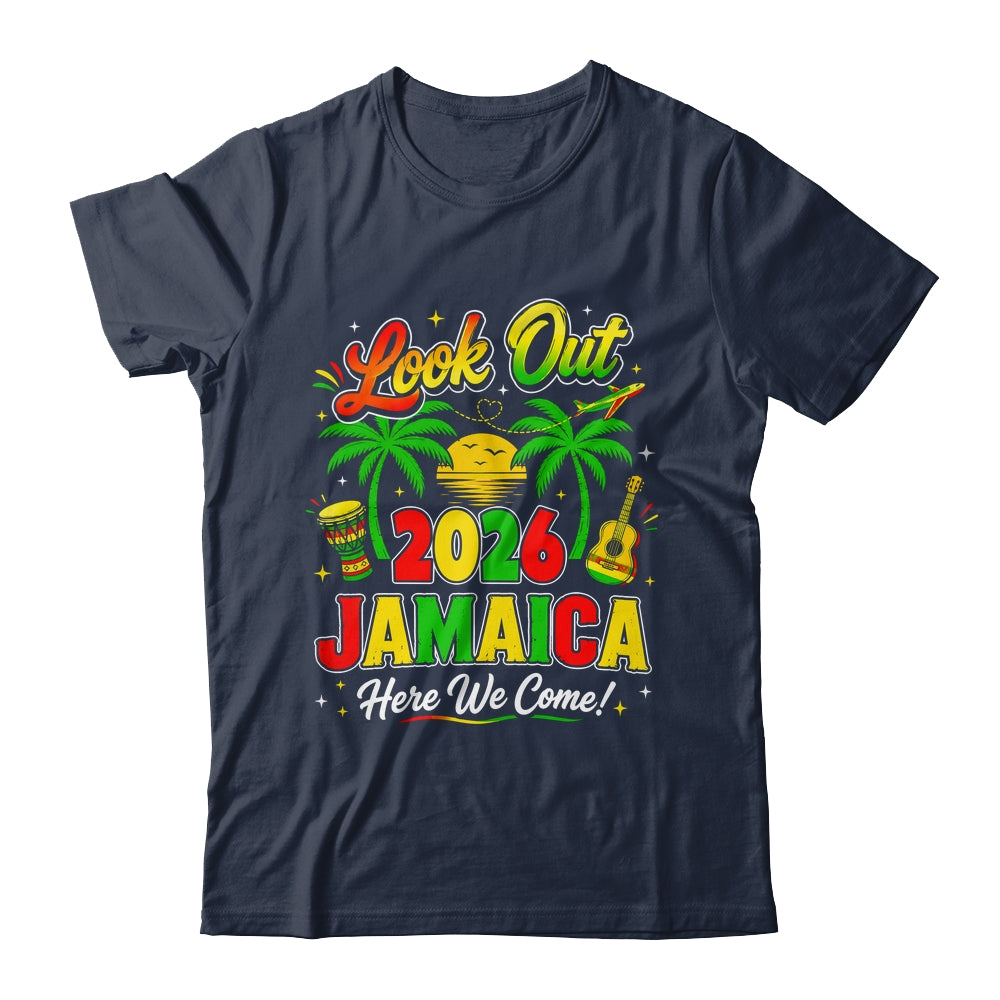 Jamaica Vacation 2026 Here We Come Friends Family Matching Shirt & Tank Top | siriusteestore