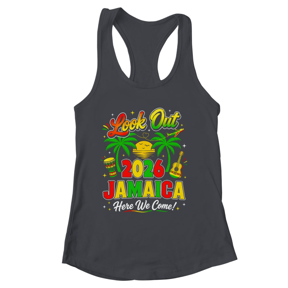 Jamaica Vacation 2026 Here We Come Friends Family Matching Shirt & Tank Top | siriusteestore