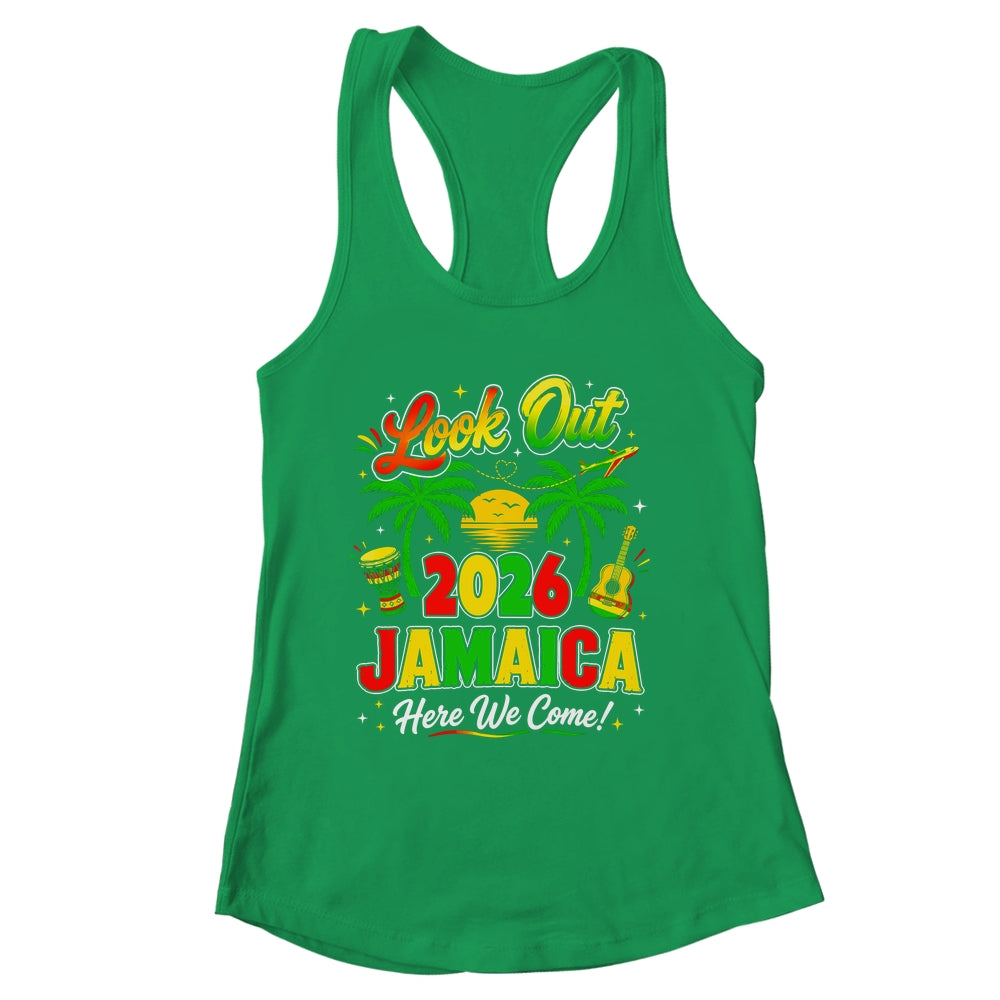 Jamaica Vacation 2026 Here We Come Friends Family Matching Shirt & Tank Top | siriusteestore