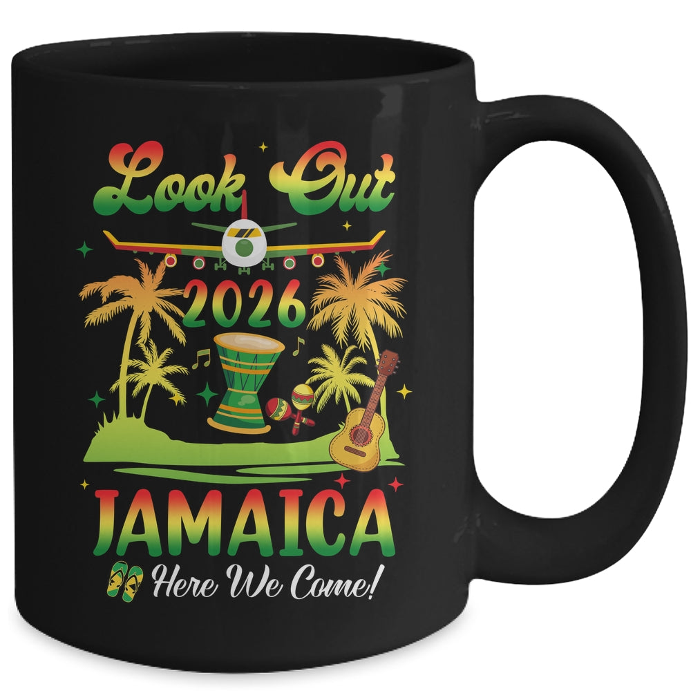 Jamaica Vacation 2026 Here We Come Matching Birthday Mug | siriusteestore