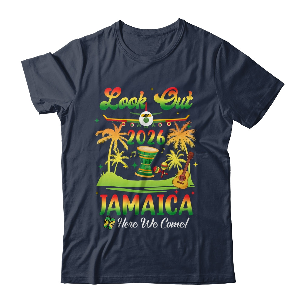Jamaica Vacation 2026 Here We Come Matching Birthday Shirt & Tank Top | siriusteestore