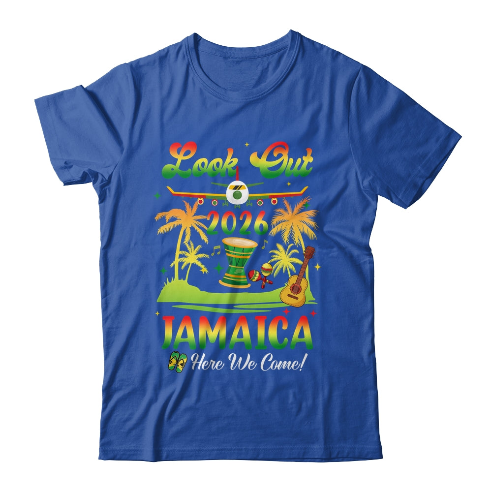 Jamaica Vacation 2026 Here We Come Matching Birthday Shirt & Tank Top | siriusteestore
