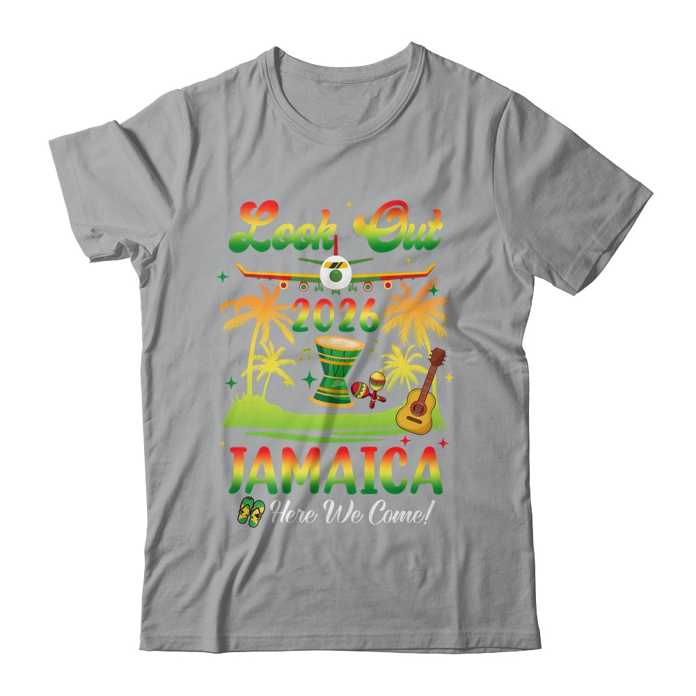 Jamaica Vacation 2026 Here We Come Matching Birthday Shirt & Tank Top | siriusteestore