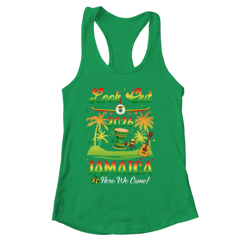 Jamaica Vacation 2026 Here We Come Matching Birthday Shirt & Tank Top | siriusteestore