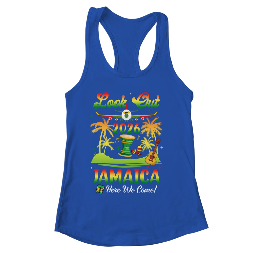 Jamaica Vacation 2026 Here We Come Matching Birthday Shirt & Tank Top | siriusteestore