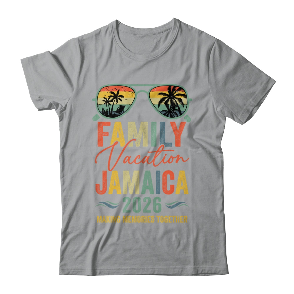 Jamaica Vacation 2026 Matching Family Group Summer Shirt & Tank Top | siriusteestore
