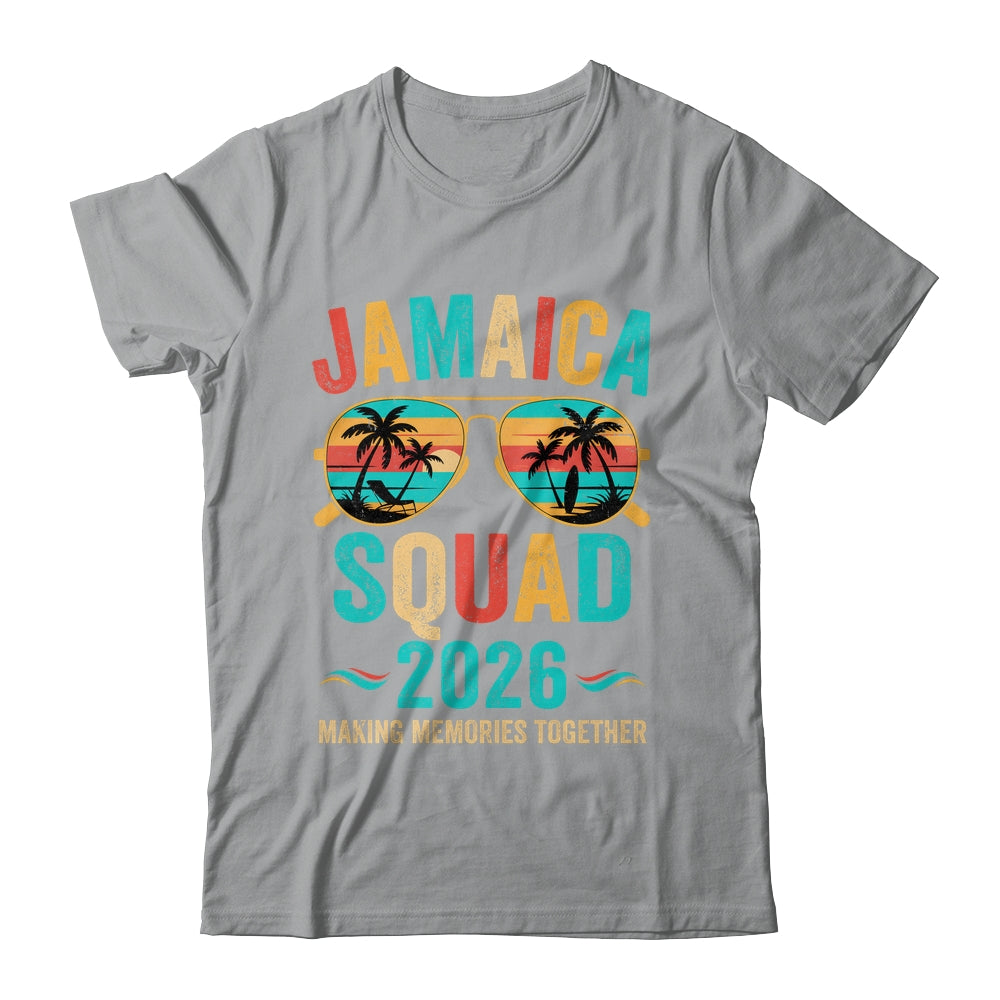 Jamaica Vacation Squad 2026 Family Matching Vintage Shirt & Tank Top | siriusteestore
