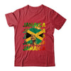 Jamaican Black Girls Jamaica Flag Afro Black Hair Women Shirt & Tank Top | siriusteestore