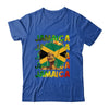 Jamaican Black Girls Jamaica Flag Afro Black Hair Women Shirt & Tank Top | siriusteestore
