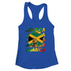 Jamaican Black Girls Jamaica Flag Afro Black Hair Women Shirt & Tank Top | siriusteestore